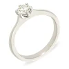 Brillant-Ring Weißgold 0,52 ct