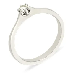 Brillant-Ring Weißgold 0,17 ct
