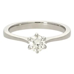 Brillant-Ring Weißgold 0,52 ct