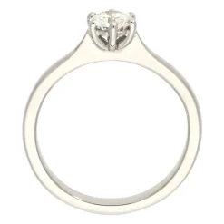 Brillant-Ring Weißgold 0,52 ct