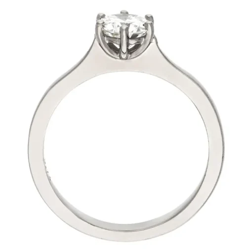 Brillant-Ring Weißgold 0,78 ct