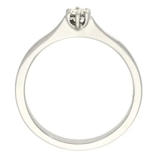 Brillant-Ring Weißgold 0,17 ct