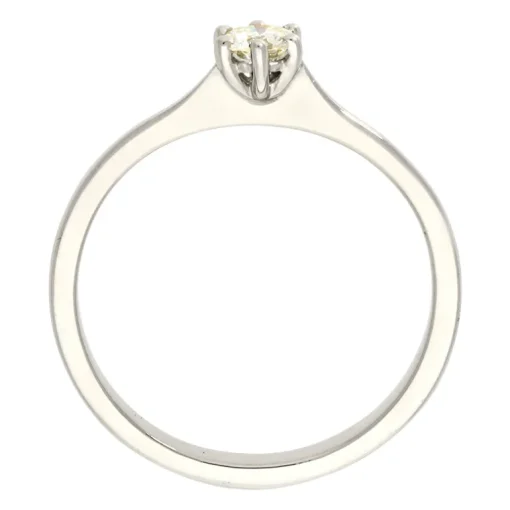 Brillant-Ring Weißgold 0,22 ct
