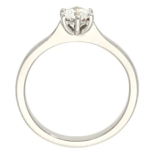 Brillant-Ring Weißgold 0,41 ct