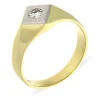 Brillant-Ring-Bicolor