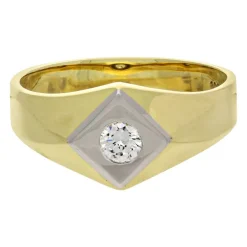 Brillant-Ring-Bicolor