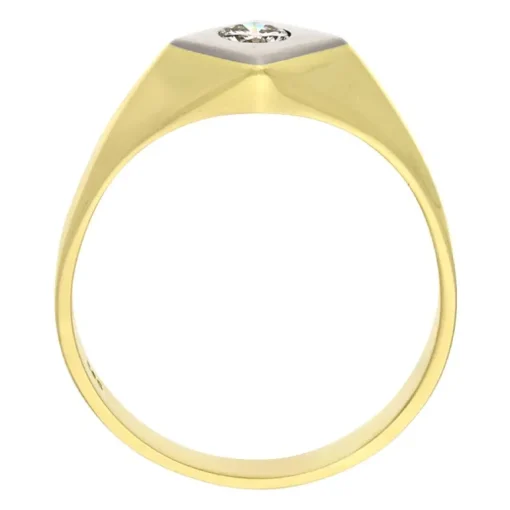 Brillant-Ring-Bicolor