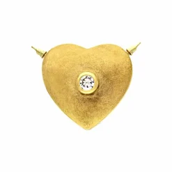 Brillant-Wechsel-Schließe Gelbgold