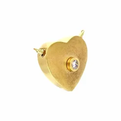 Brillant-Wechsel-Schließe Gelbgold