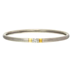 Bunz Brillant-Armreif Bicolor