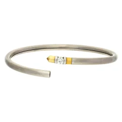 Bunz Brillant-Armreif Bicolor