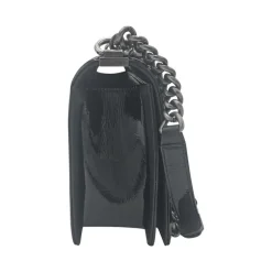 Chanel 'Boy Bag' Python Schwarz