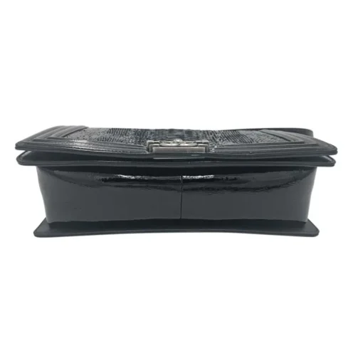 Chanel 'Boy Bag' Python Schwarz