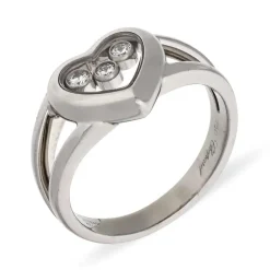 Chopard Brillant-Ring 'Happy Diamonds' Weißgold