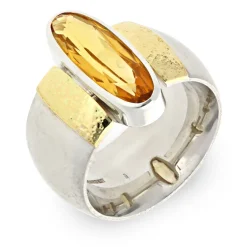 Citrin-Ring Bicolor