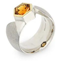 Citrin-Ring Bicolor