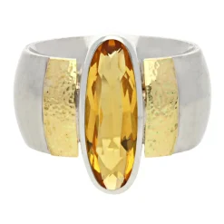 Citrin-Ring Bicolor