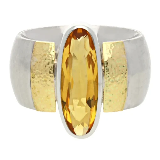 Citrin-Ring Bicolor