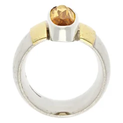 Citrin-Ring Bicolor