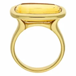 Citrin-Ring Gelbgold