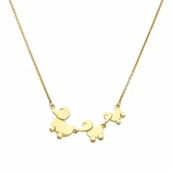 Collier Gelbgold