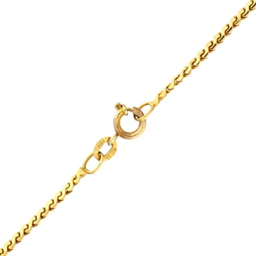 Collierkette Gelbgold