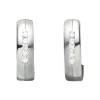 Creolen Silber mit Zirkonia