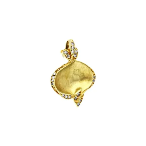 Diamant-Anhänger Gelbgold