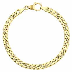 Diamant-Armband Gelbgold