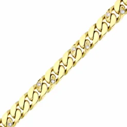 Diamant-Armband Gelbgold