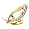 Diamant-Brosche Bicolor