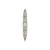 Diamant-Brosche Bicolor
