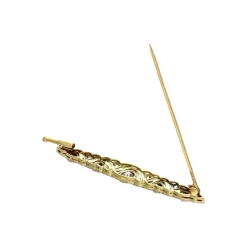 Diamant-Brosche Bicolor