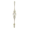 Diamant-Brosche Gelbgold mit Platinauflage
