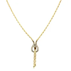 Diamant-Collier Bicolor