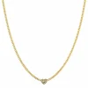 Diamant-Collier Gelbgold