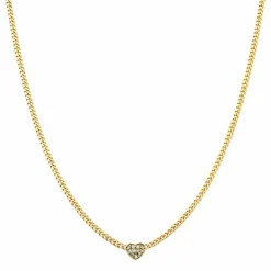 Diamant-Collier Gelbgold