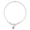 Diamant-Collier Weißgold