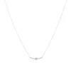 Diamant-Collier Weißgold