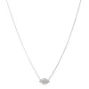Diamant-Collier Weißgold