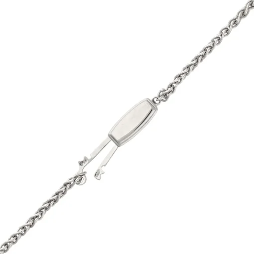 Diamant-Collier Weißgold