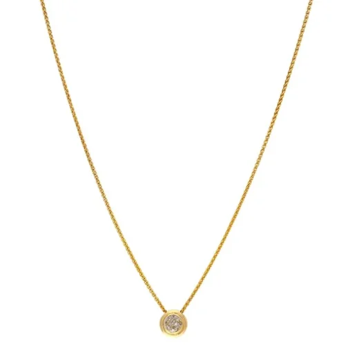 Diamant-Kette Bicolor