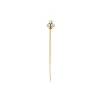 Diamant-Nadel Gelbgold