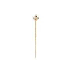 Diamant-Nadel Gelbgold