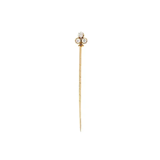 Diamant-Nadel Gelbgold