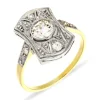 Diamant-Ring Bicolor