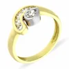 Diamant-Ring Bicolor