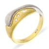 Diamant-Ring Bicolor