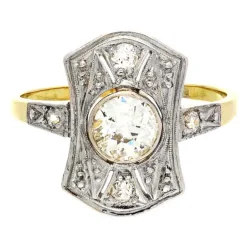 Diamant-Ring Bicolor