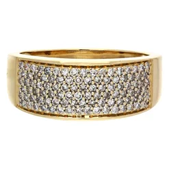 Diamant-Ring Bicolor